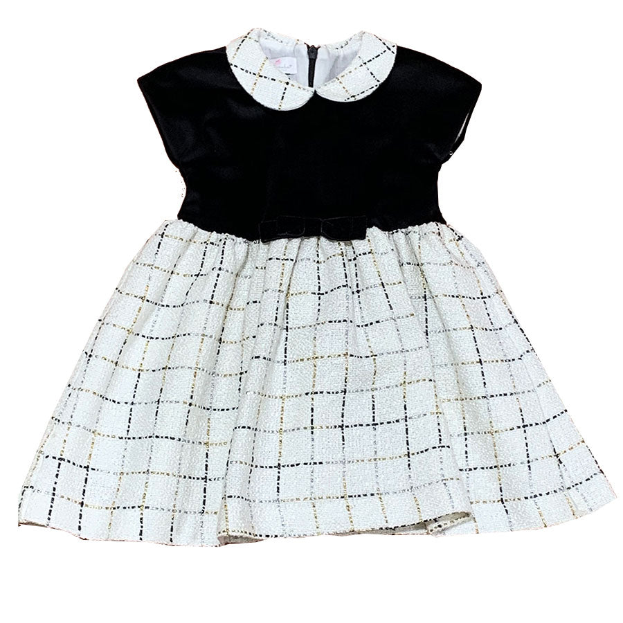 
  Kleidchen aus der Kinderkollektion von Ambarabà, das am Rücken mit einem Reißverschluss geschl...