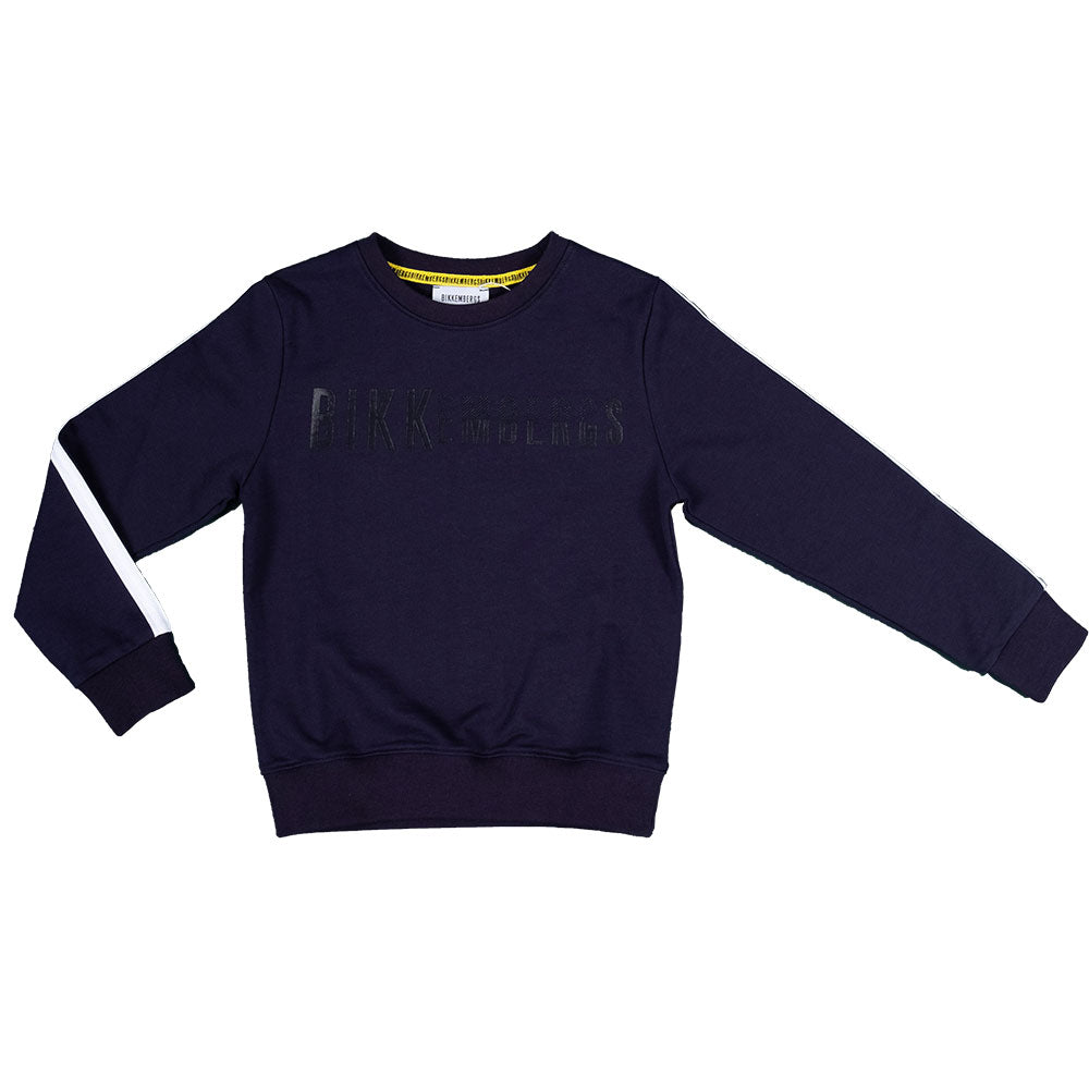 
  Sweatshirt aus der Kinderbekleidungslinie von Bikkembergs, mit Logo auf der Vorderseite und ko...