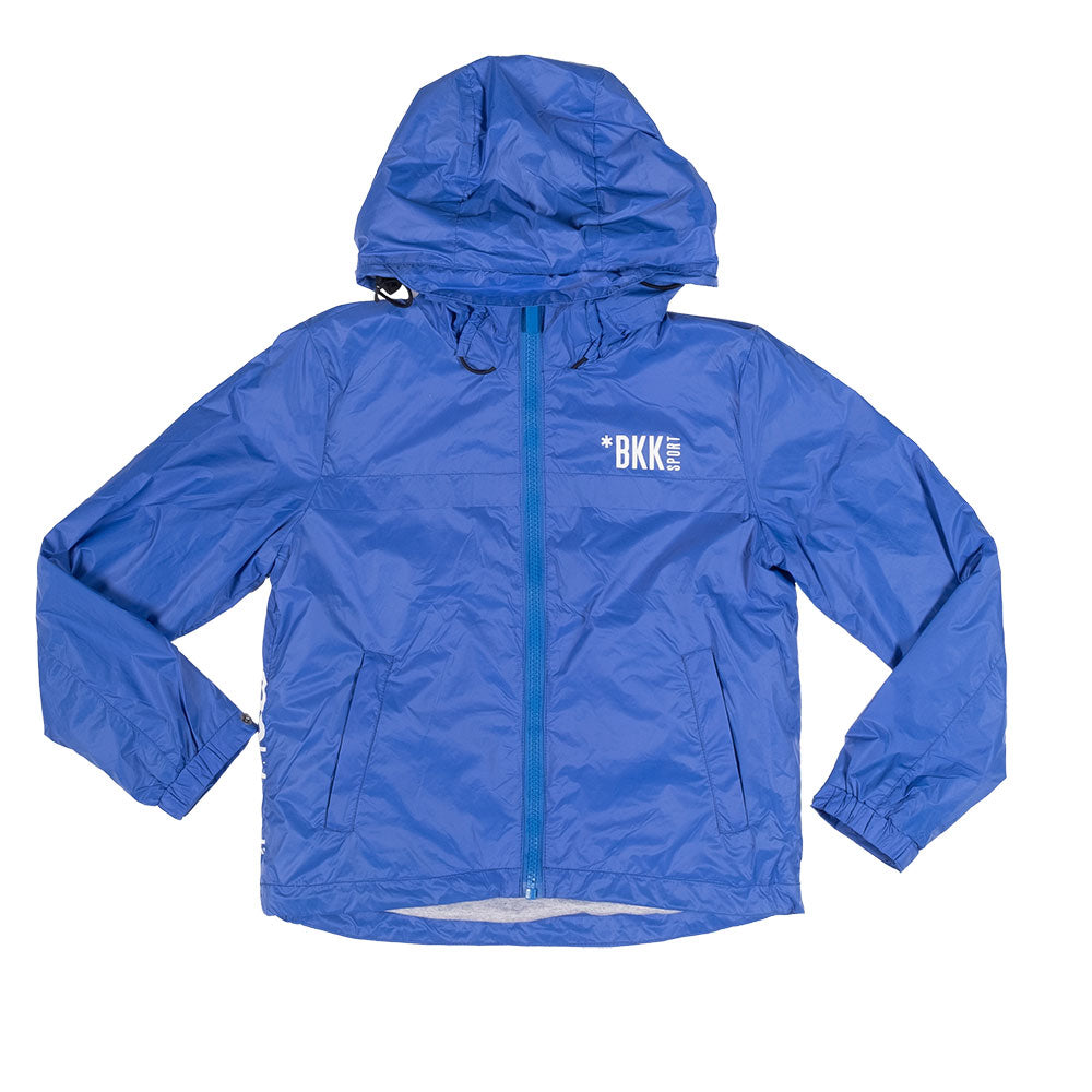
Jacke aus der Kinderlinie Bikkembergs, winddicht, mit Reißverschluss und Kapuze. Innen gefüttert...
