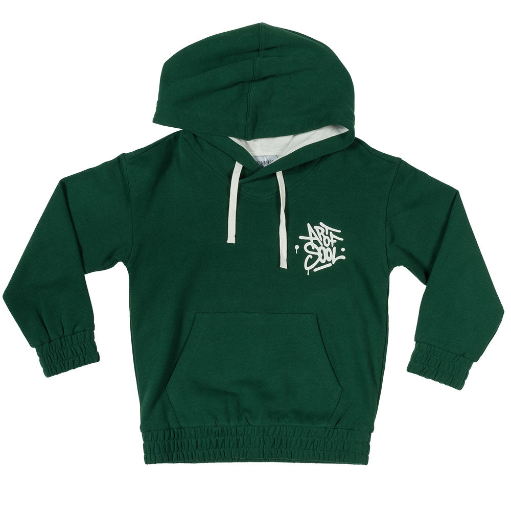 
Kapuzensweatshirt aus der Kinderbekleidungslinie von Bikkembergs, mit großer Tasche vorne und Dr...