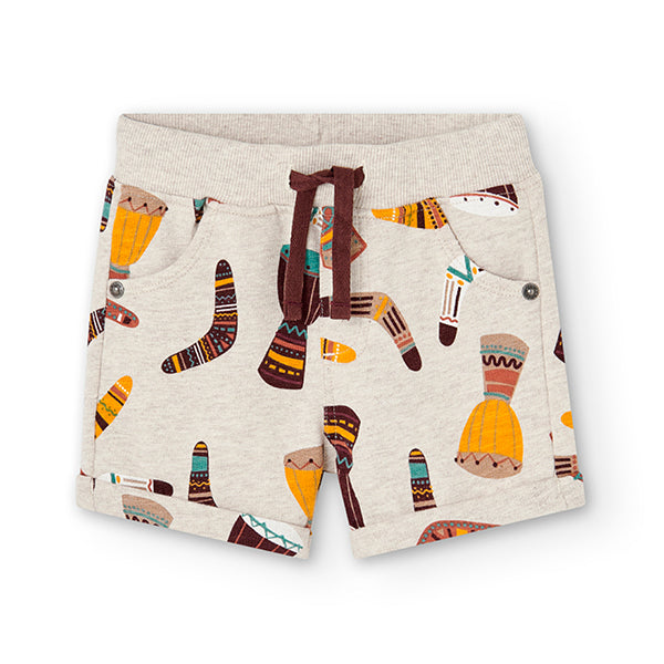 Die BOBOLI-Fantasie-Bermudas sind perfekt für Frühling- und Sommertage, dank ihres fröhlichen und...