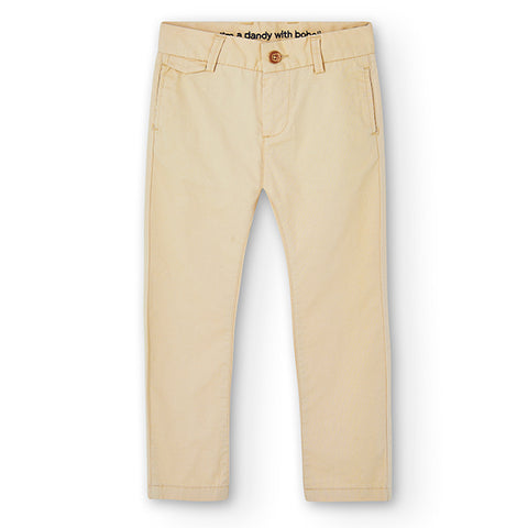 Pantaloni saten elasticizzato - BOBOLI - Colore: uni - Stagione: Primavera-Estate