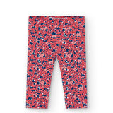 Elastische Jersey-Leggings für neugeborene Mädchen
