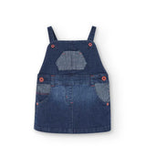 Babykleid aus Stretch-Denim