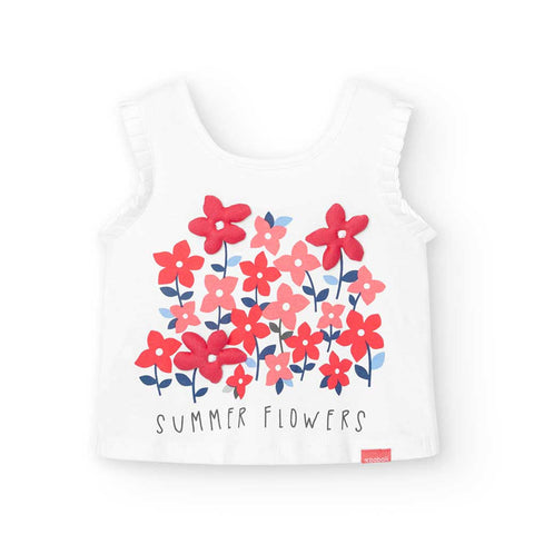 Maglietta jersey - BOBOLI - Sesso: Bambina - Colore: uni - Stagione: Primavera-Estate