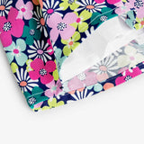 Satinblumenkleid für Neugeborene
