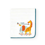 Coperta a righe - BOBOLI - Sesso: Unisex - Colore: Bianco - Stagione: Primavera-Estate