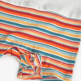 Tutina jersey bicolore - BOBOLI - Colore: Bianco - Stagione: Primavera-Estate