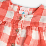 Kariertes Babykleid