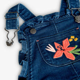 Denim-Latzhose für Mädchen