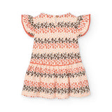 Vestito jersey stampato - BOBOLI - Sesso: Bambina - Colore: Rosa - Stagione: Primavera-Estate