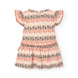 Bedrucktes Jerseykleid für Baby Mädchen