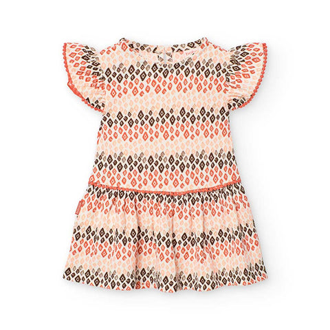 Bedrucktes Jerseykleid für Baby Mädchen