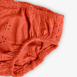 Flammen-Jersey-Kleid für Mädchen