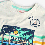 Maglietta jersey - BOBOLI - Colore: Panna - Stagione: Primavera-Estate