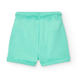 Short in felpa - BOBOLI - Colore: Azzurro - Stagione: Primavera-Estate