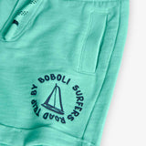 Short in felpa - BOBOLI - Colore: Azzurro - Stagione: Primavera-Estate