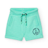 Short in felpa - BOBOLI - Colore: Azzurro - Stagione: Primavera-Estate