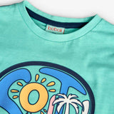 Maglietta jersey - BOBOLI - Colore: Azzurro - Stagione: Primavera-Estate