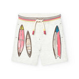 Short in felpa per bimbo