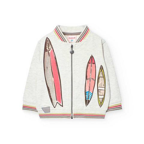 Flammende Fleecejacke für Babys