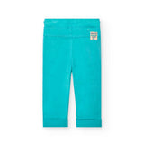 Pantaloni classici - BOBOLI - Colore: Azzurro - Stagione: Primavera-Estate