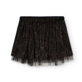 Gonna punto combinata - BOBOLI - Sesso: Bambina - Colore: Nero - Stagione: Primavera-Estate