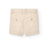 Bermudashorts aus Leinen für Jungen