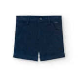 Short satin - BOBOLI - Colore: Blu - Stagione: Primavera-Estate