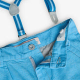 Bermudashorts aus Leinen für Jungen
