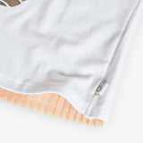 Elastisches Jersey-T-Shirt für Mädchen