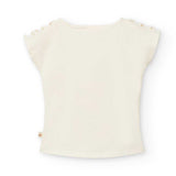 Elastisches Jersey-T-Shirt für Mädchen
