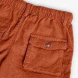 Bermudashorts aus Leinen für Jungen