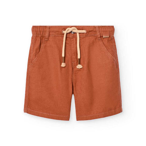 Bermudashorts aus Leinen für Jungen