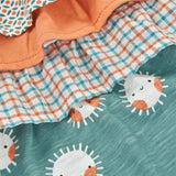 Bedrucktes Jersey-Kleid