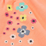 Kleid aus Jersey mit Flammenprint