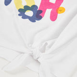 Maglietta jersey manica lunga - BOBOLI - Sesso: Bambina - Colore: Bianco - Stagione: Primavera-Estate