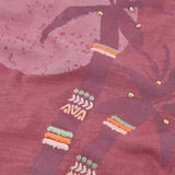 Jersey-T-Shirt mit Flammen