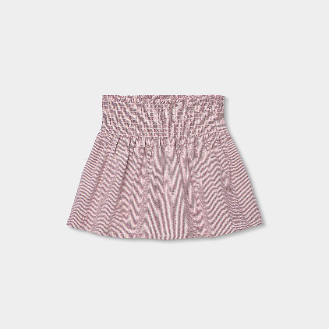Mädchenrock aus der Kinderbekleidungslinie Boboli, mit elastischem Bund in der Taille und feinem ...