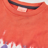 Gefärbtes Jersey-T-Shirt