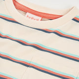 Gestreiftes Jersey-T-Shirt