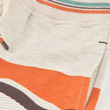 Shorts aus Sweatstoff mit Flammen-Design
