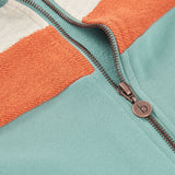 Fleecejacke mit Streifen
