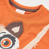 Maglietta jersey - BOBOLI - Colore: Arancione - Stagione: Primavera-Estate