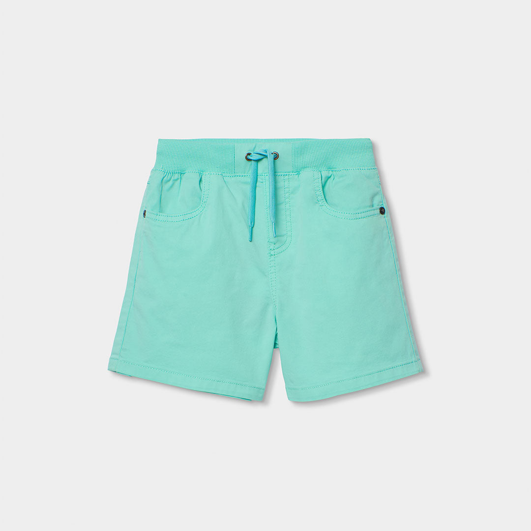 Pantaloncini della Linea Abbigliamento Bambino Boboli in cotone, elastico e laccetti in vita.
Com...