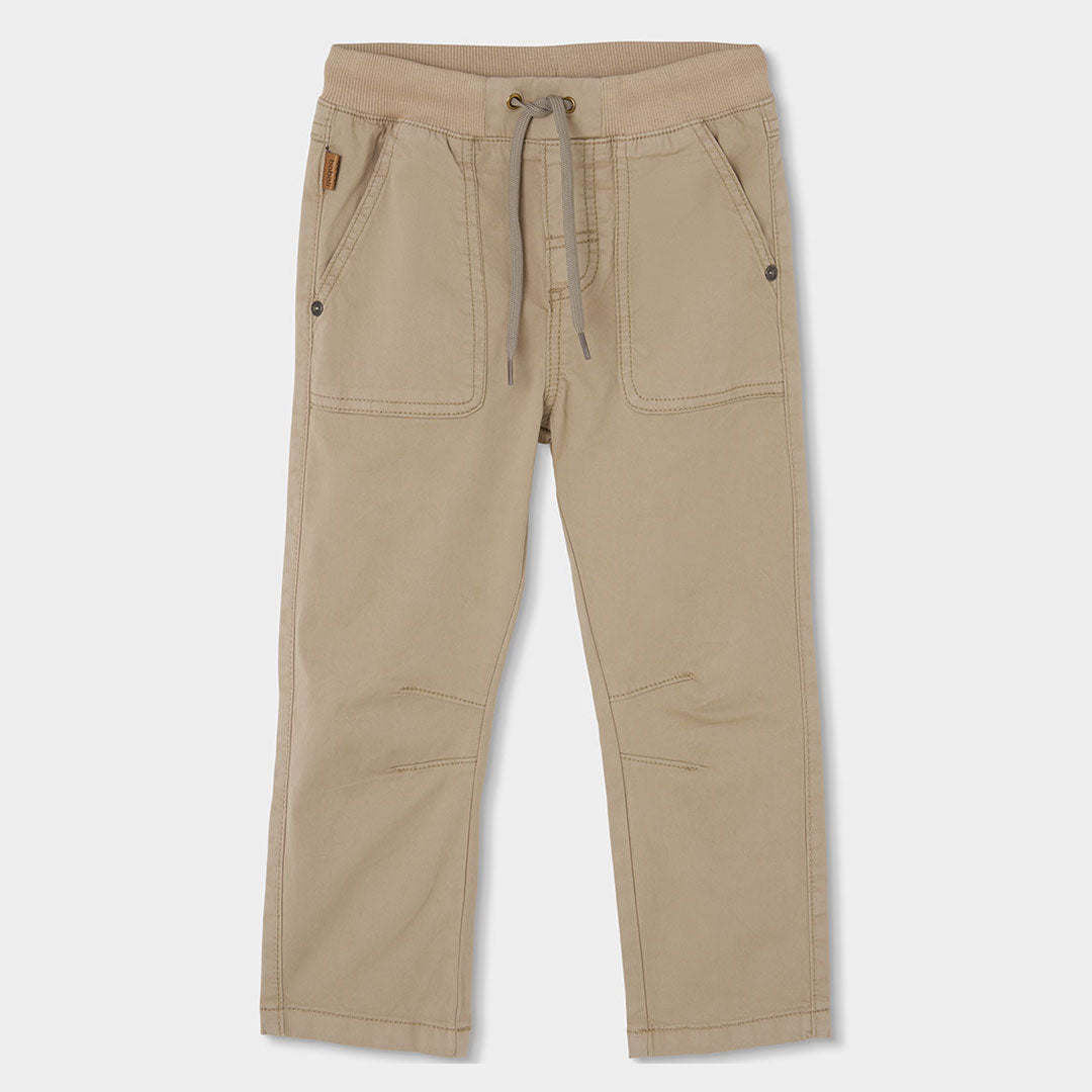 Lange Hose aus der Kinderkollektion Boboli mit elastischem Bund und Bindebändern in der Taille.
Z...