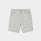 Short gabardina - BOBOLI - Colore: Bianco - Stagione: Primavera-Estate