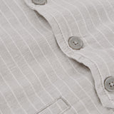 Gestreiftes Leinen-Gilet