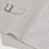 Gestreiftes Leinen-Gilet
