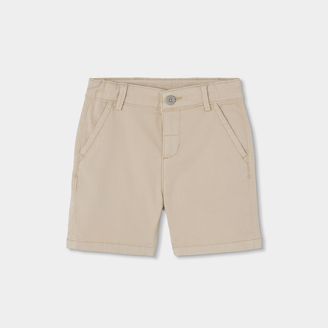Bermuda aus der Kinderbekleidungs-Linie Boboli, einfarbig mit verstellbarem Bund. Elegantes Model...